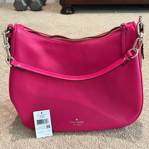 Kate Spade Mulberry Street purse in pink ruby